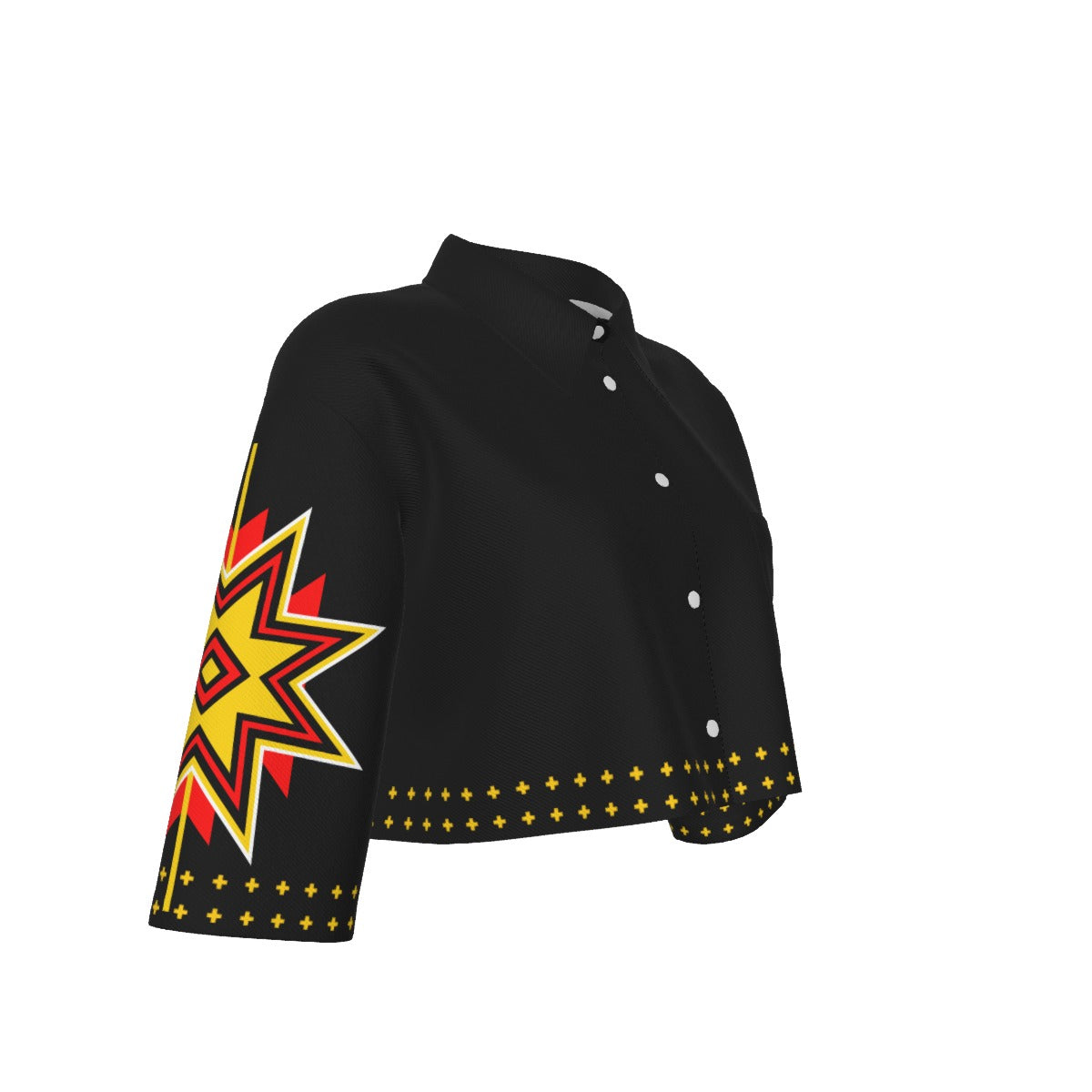 Warrior Fire Star Cropped Jacket
