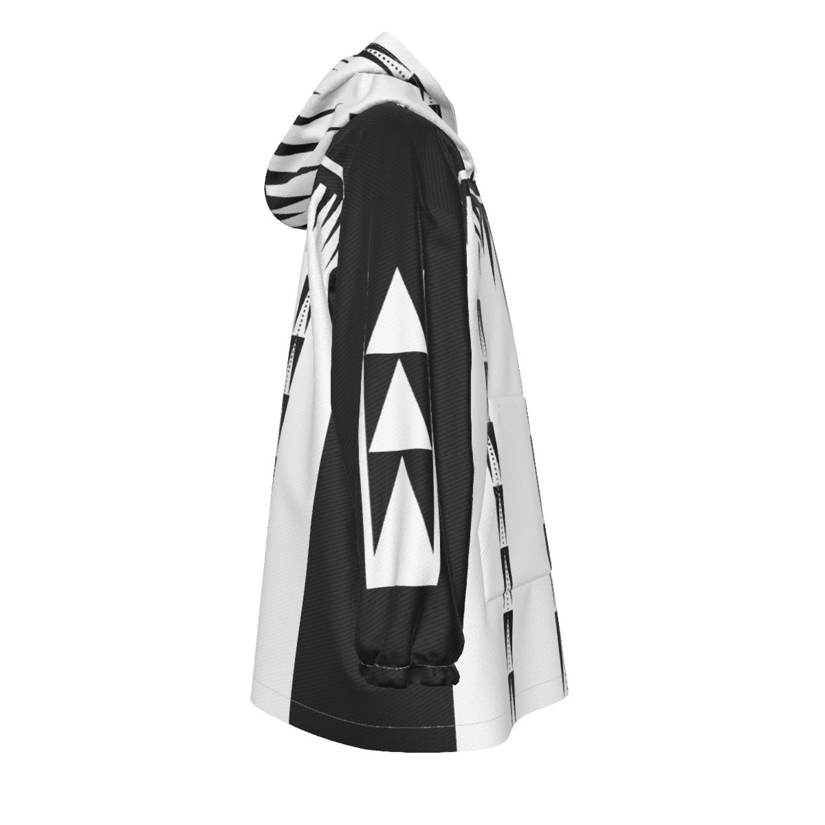 Kid's NTV Print Sherpa Fleece Hoodie Blanket