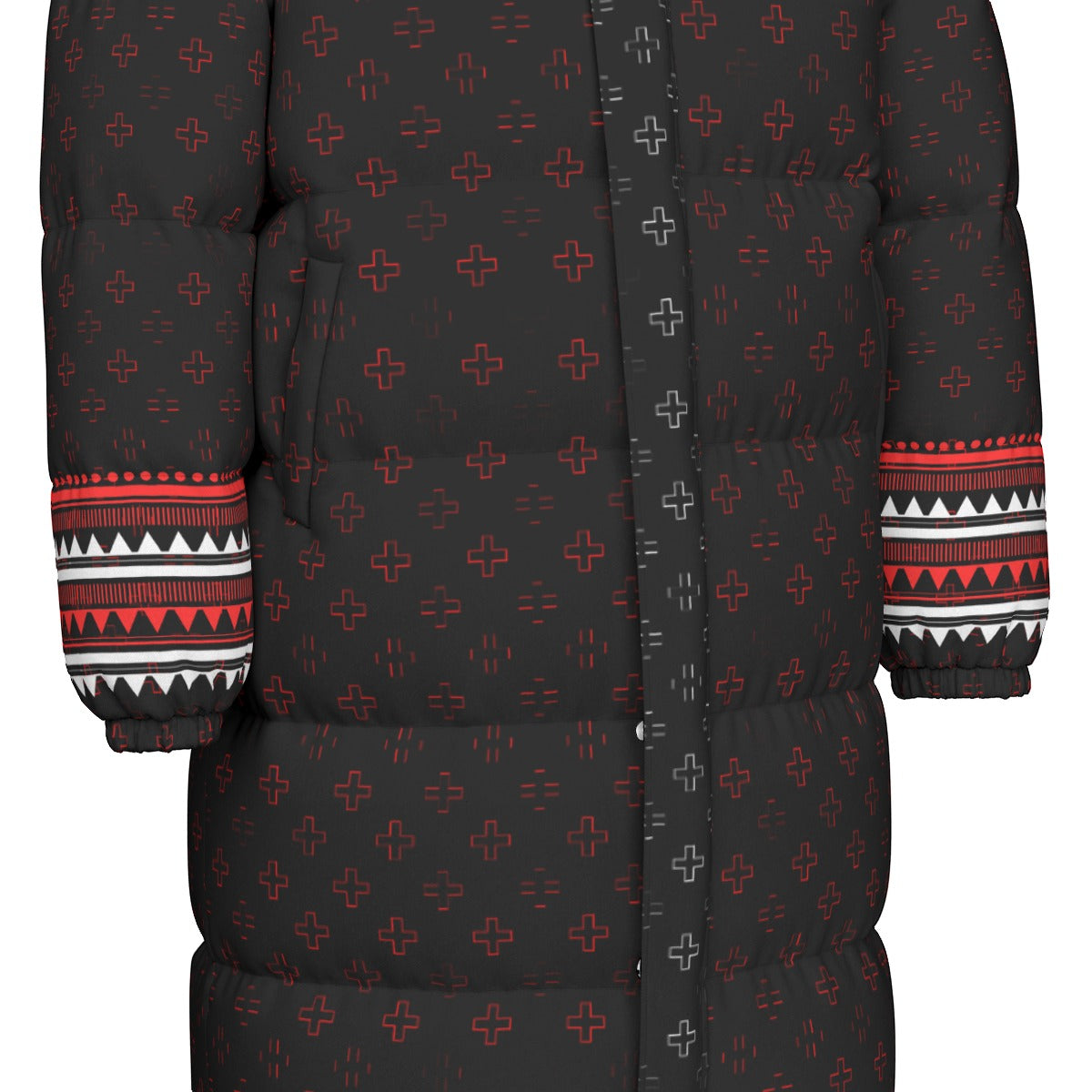 Warrior Long Duck Down Jacket