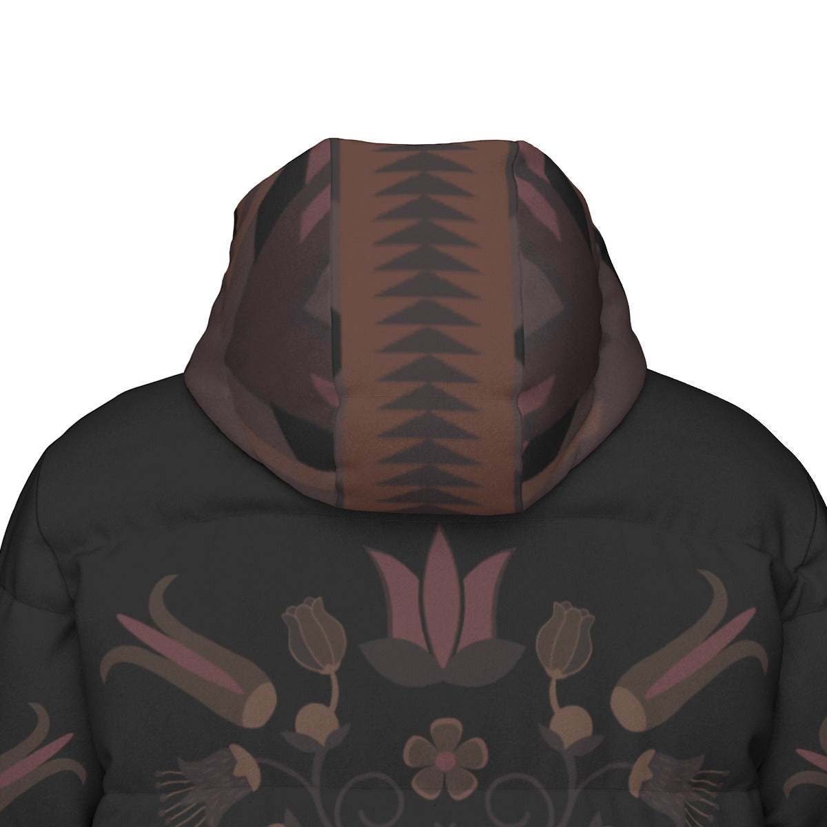Woodland Bear Long Down Jacket