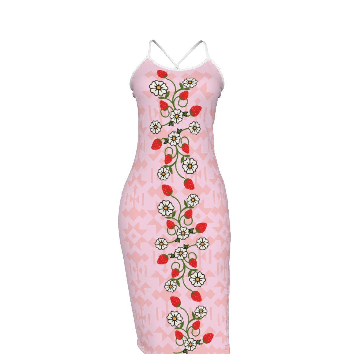 Cami Strawberry Heart Berry Dress