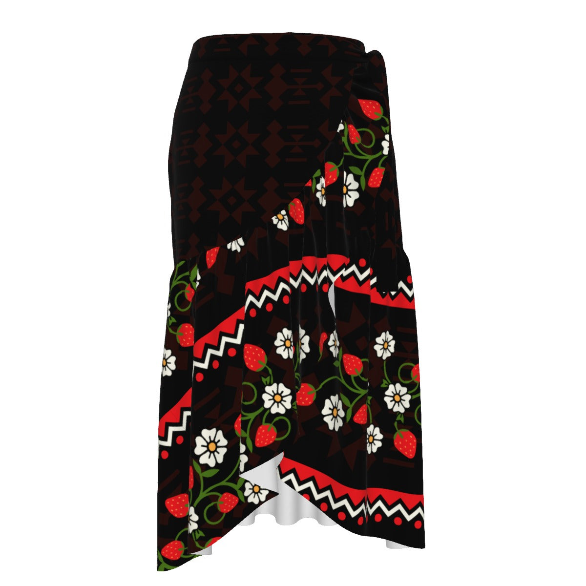 Strawberry HeartBerry Wrap Skirt