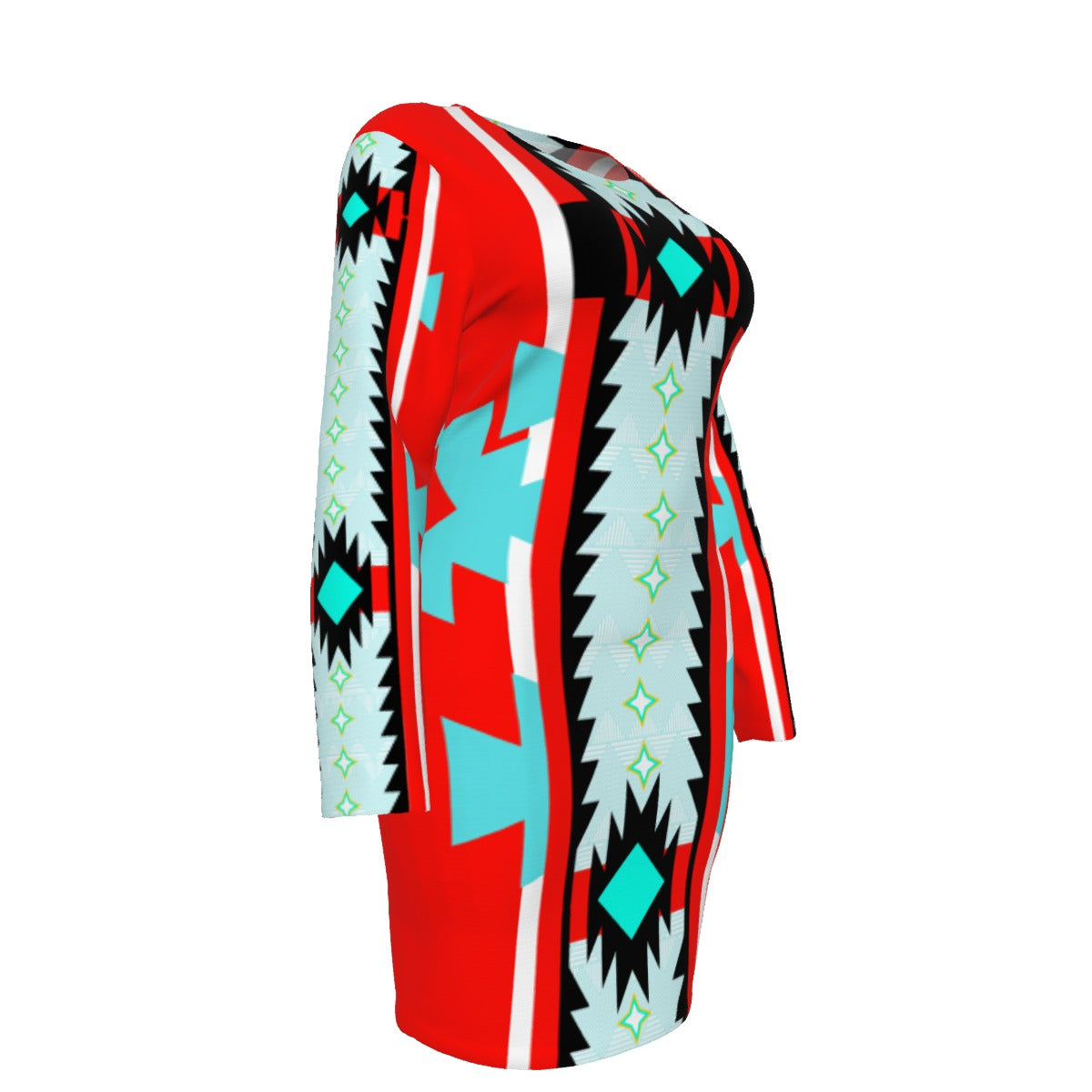 Day Star Mesh Dress Plus