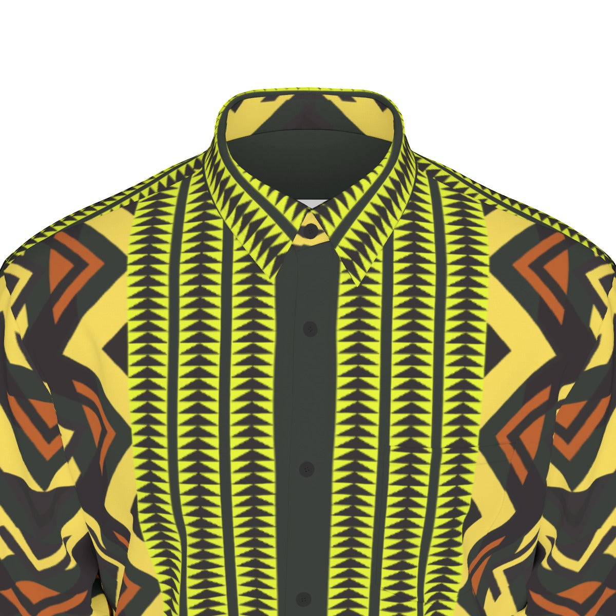 kinepikos ᑭᓀᐱᑯᐢ Garter Snake Cotton Long Sleeve Shirt