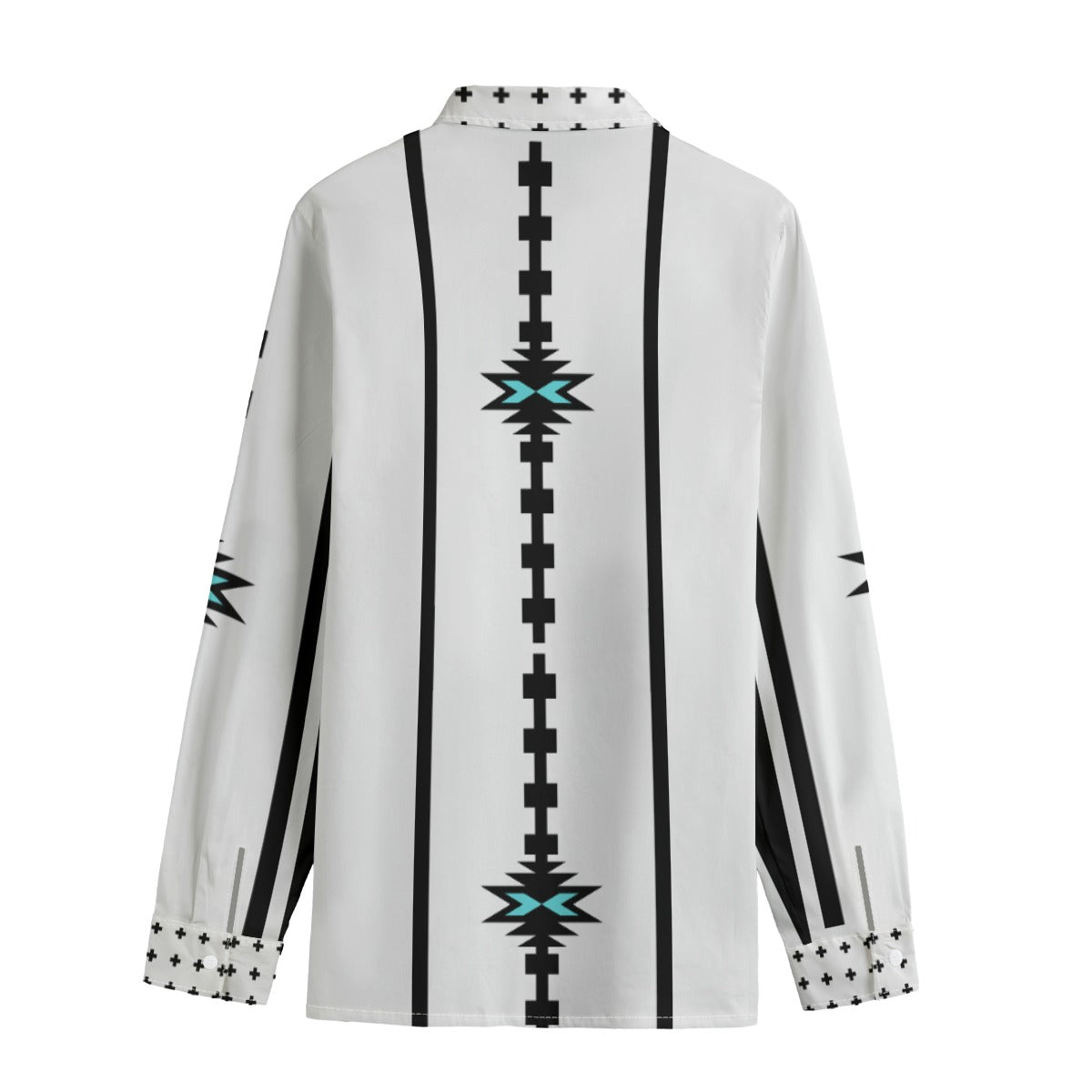 Tribal Cotton Dress Shirt