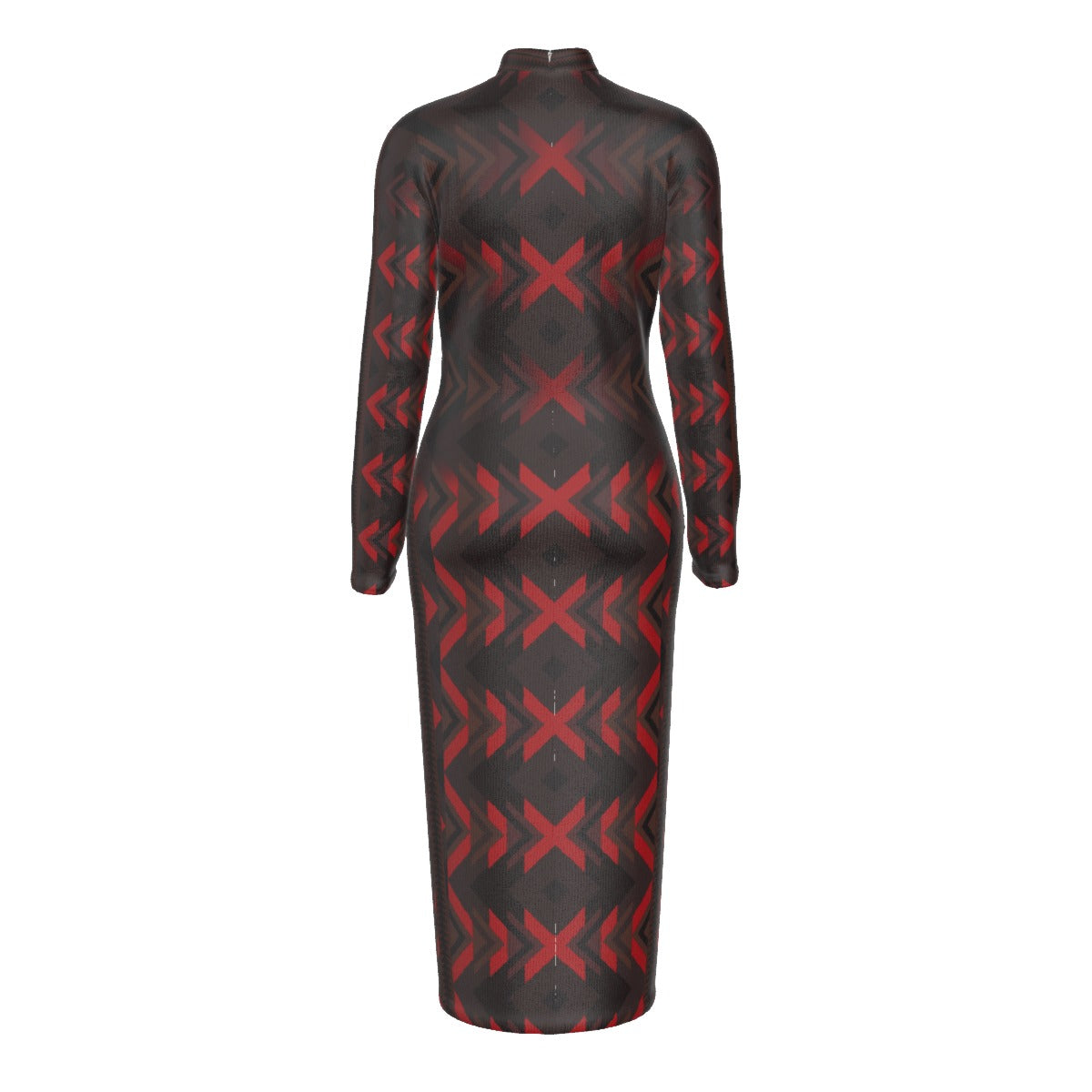 Arrows of Destiny Mockneck Dress