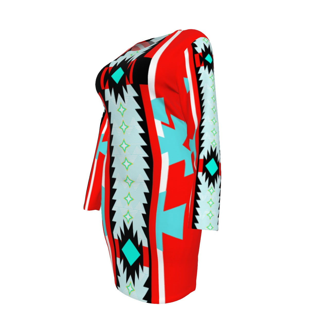 Day Star Mesh Dress Plus