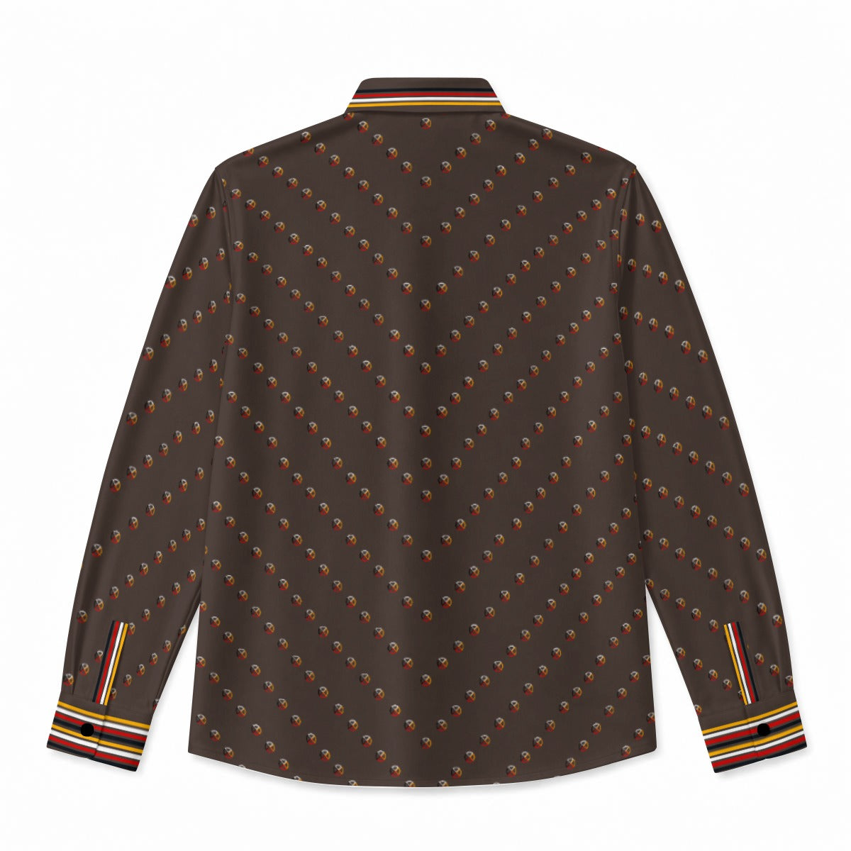 Medicine Wheel Men's Silky Slim Fit Shirt