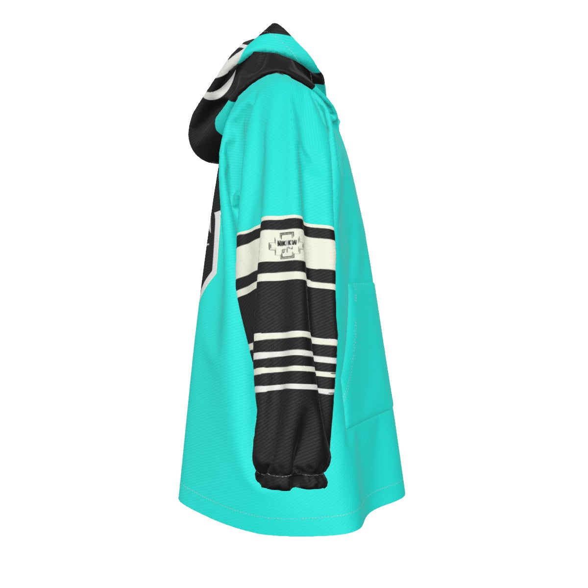 Kid's maskwa ᒪᐢᑲ Bear Sherpa Fleece Hoodie Blanket