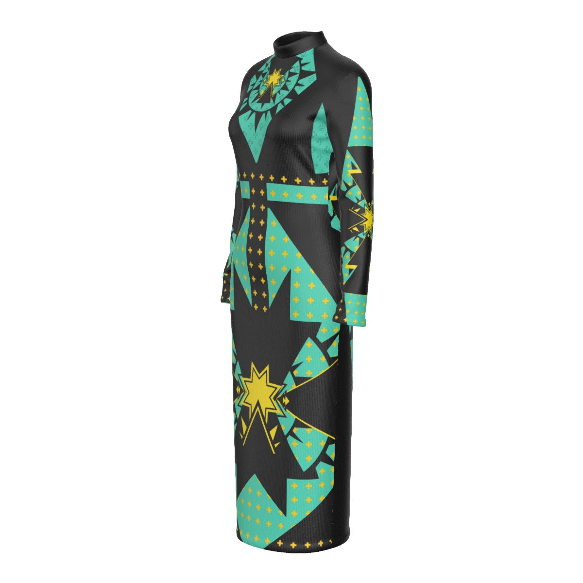 Shooting Star Mockneck Dress