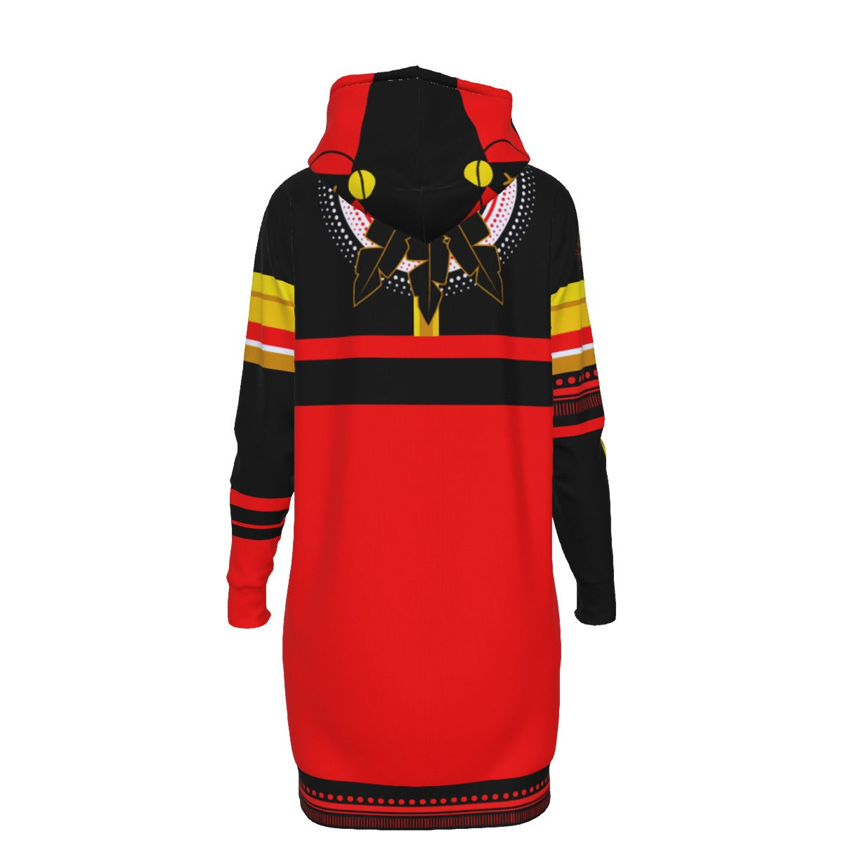 Float Like a Feather Hoodie Dress