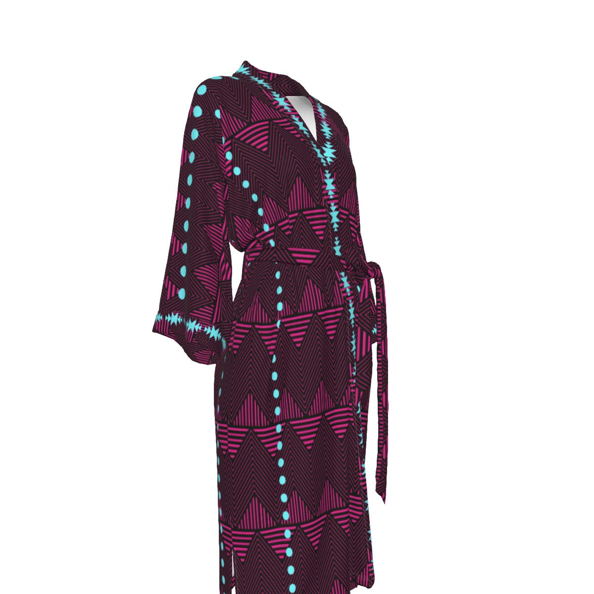 NTV Satin Kimono Robe