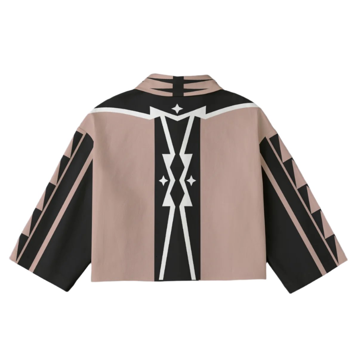 NTV Print Cropped Jacket