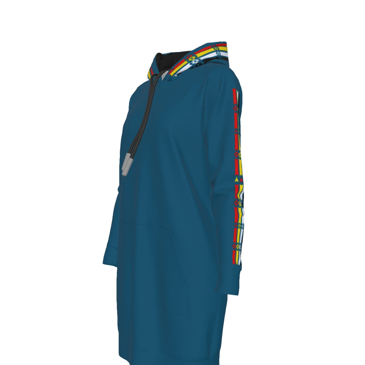 Ribbon Medicine Wheel Hoodie Dress