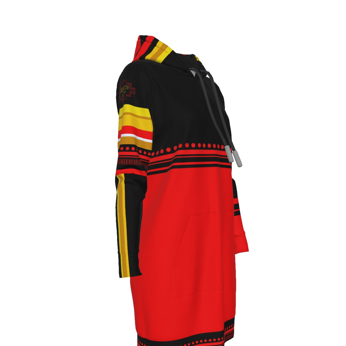 Float Like a Feather Hoodie Dress