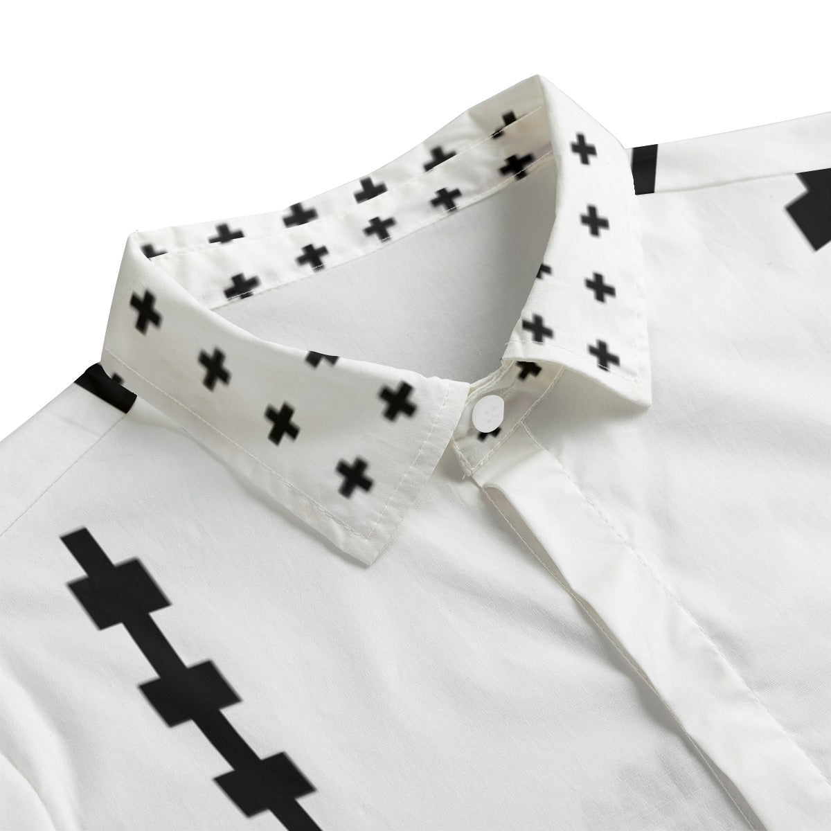 Tribal Cotton Dress Shirt