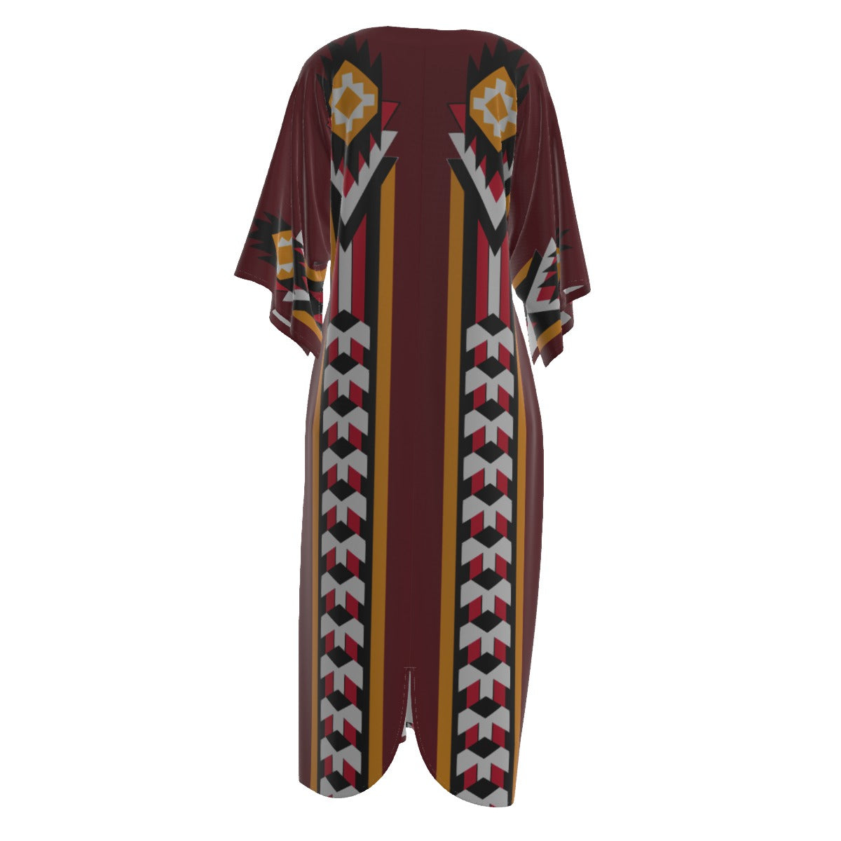 Four Flowy Long Dress