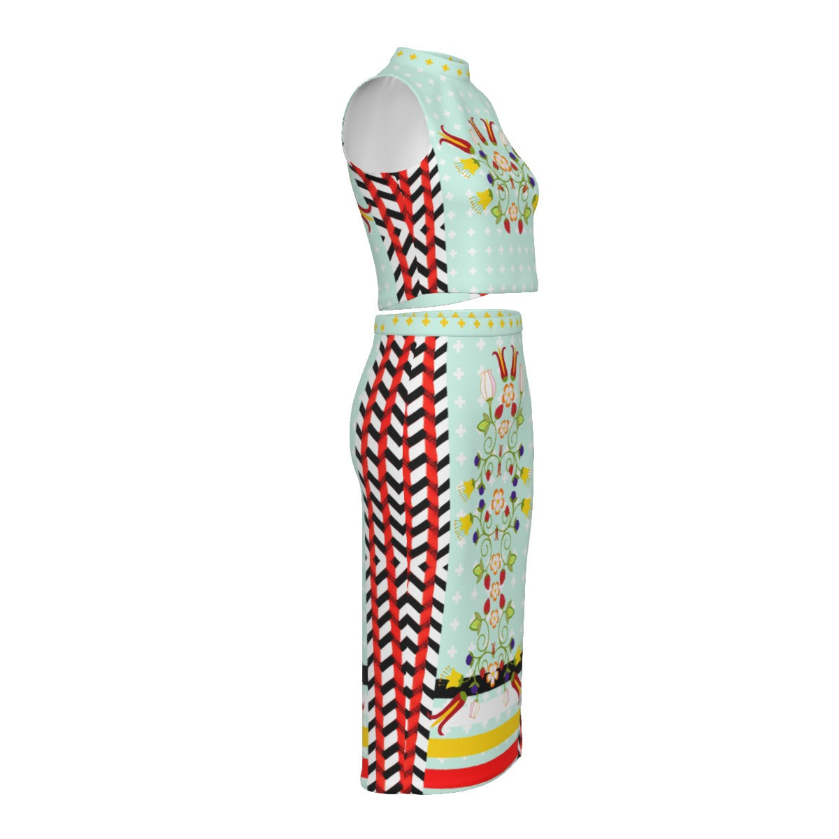 Modish Neechie Pencil Skirt Set