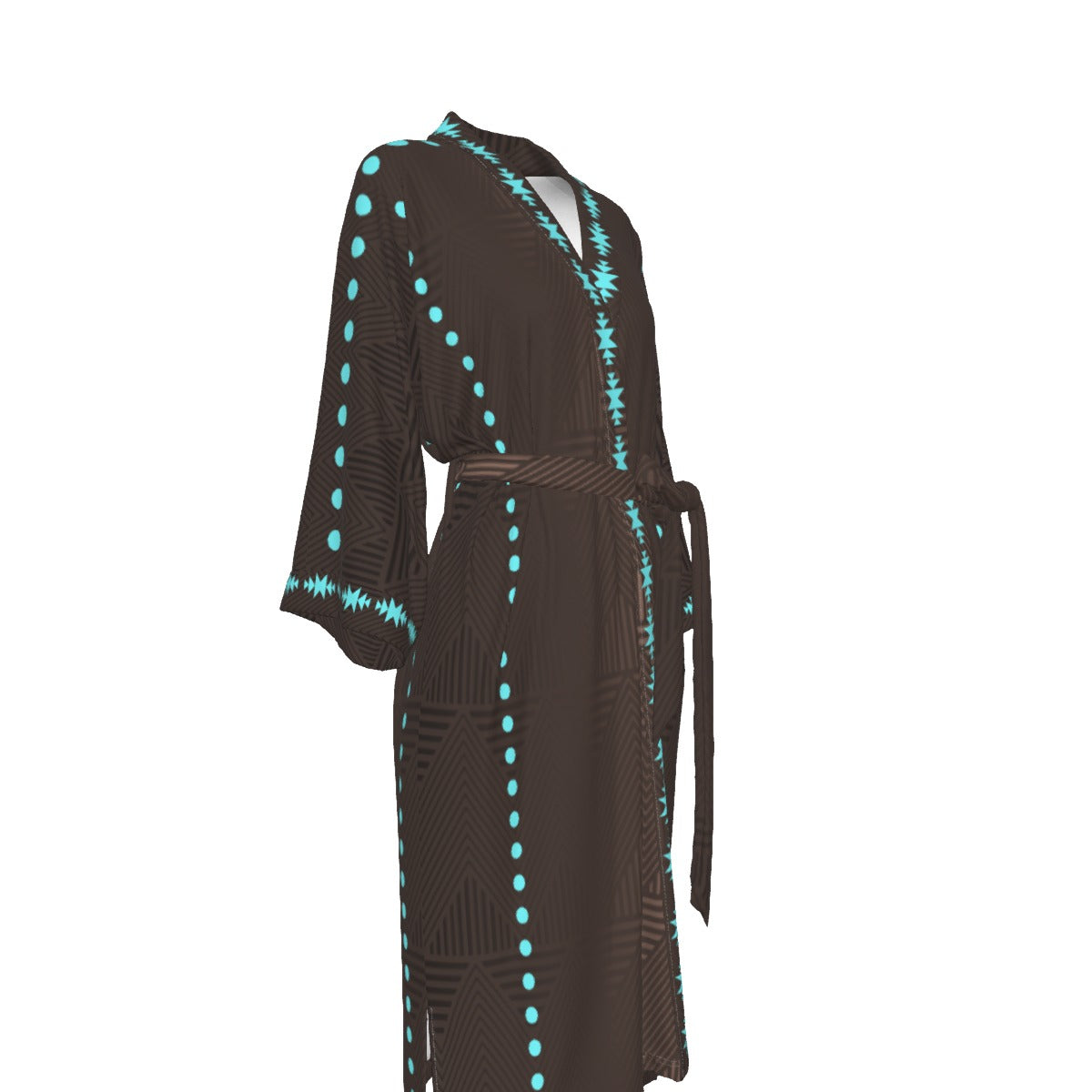 NTV Satin Kimono Robe