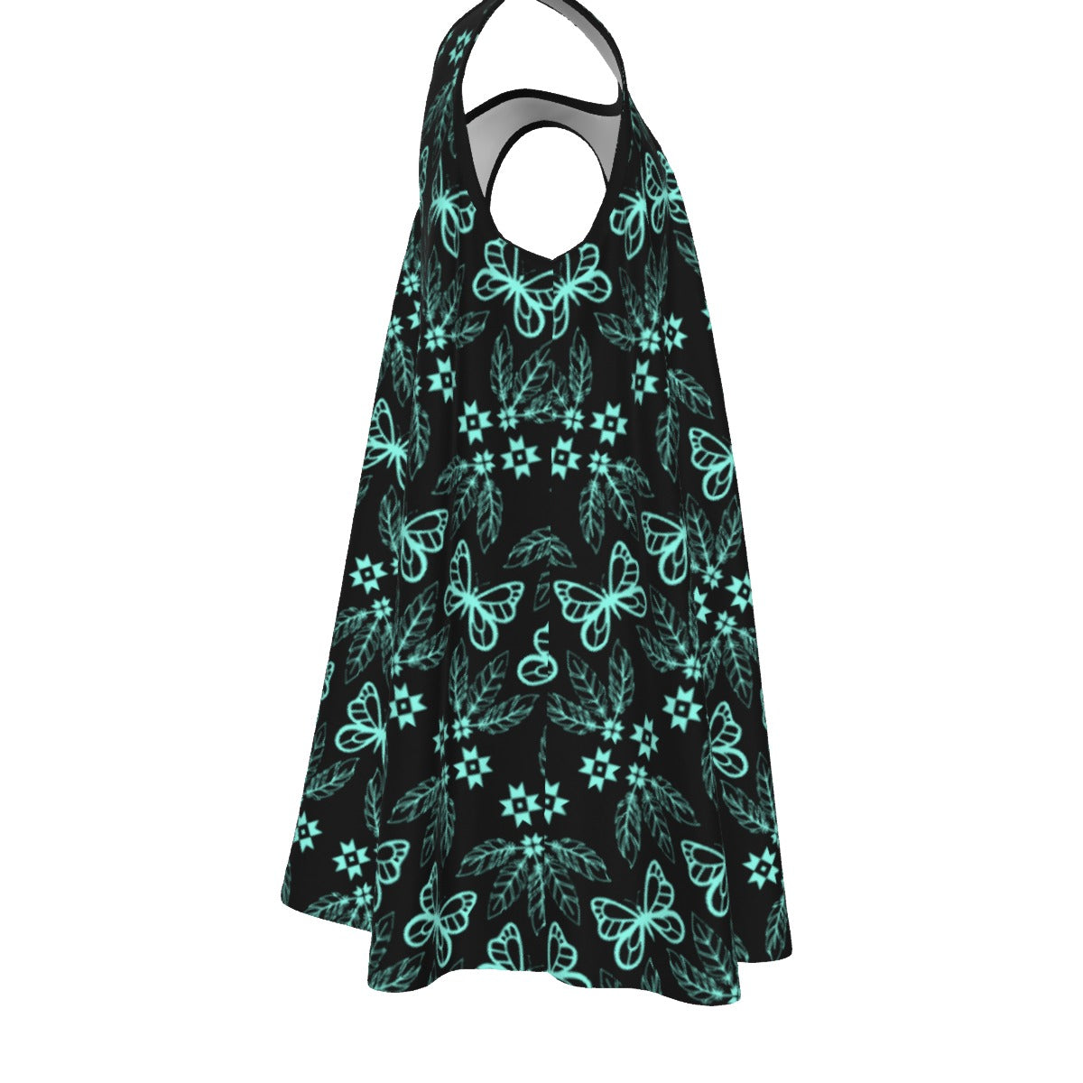 Girls Cotton Kamâmak ᑲᒫᒪᐠ Butterfly Dress