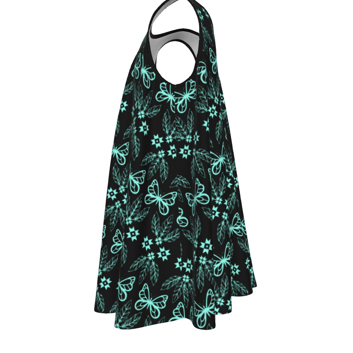 Girls Cotton Kamâmak ᑲᒫᒪᐠ Butterfly Dress