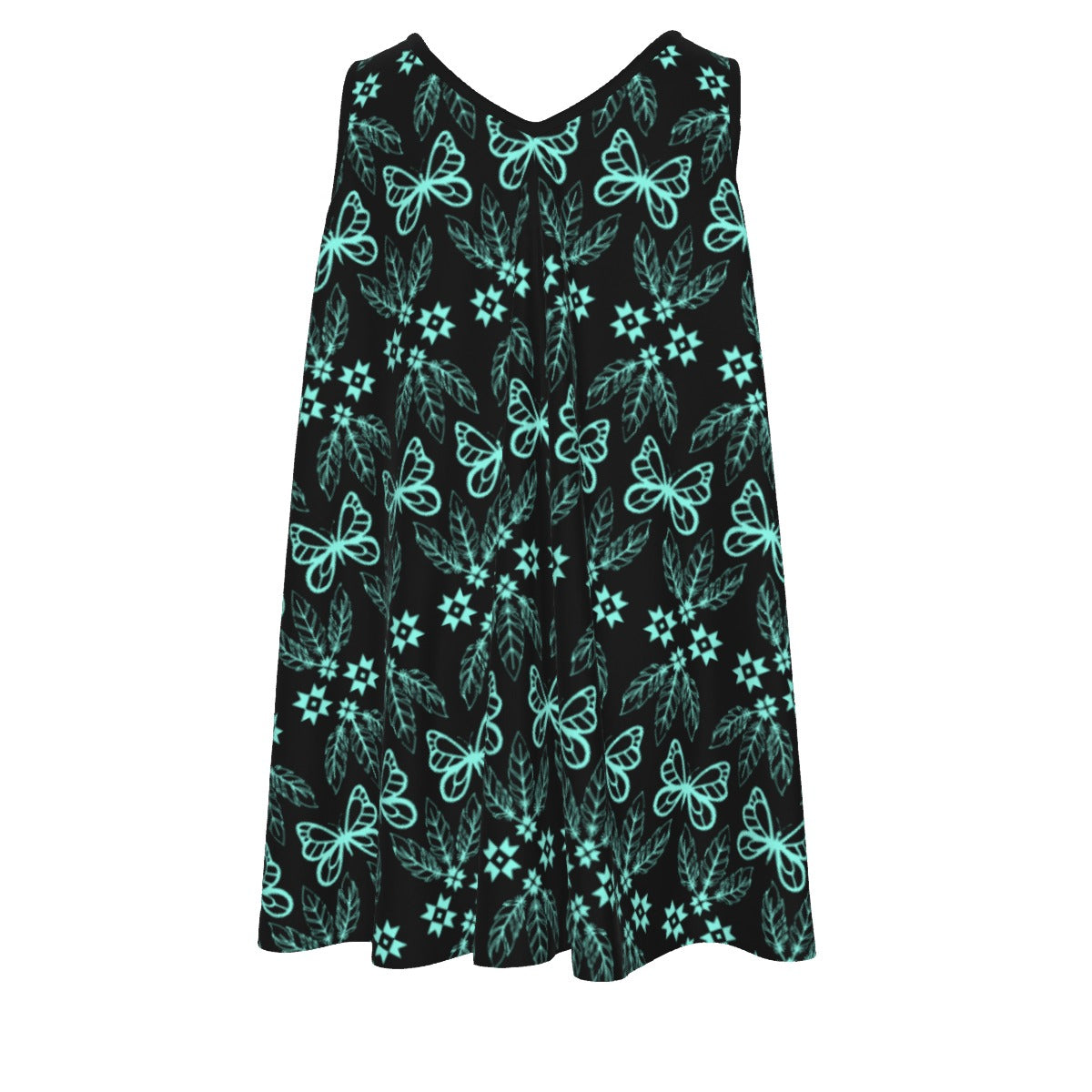Girls Cotton Kamâmak ᑲᒫᒪᐠ Butterfly Dress