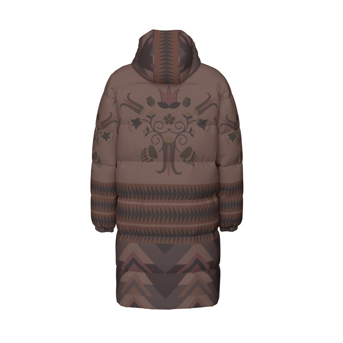 Woodland Bear Long Down Jacket