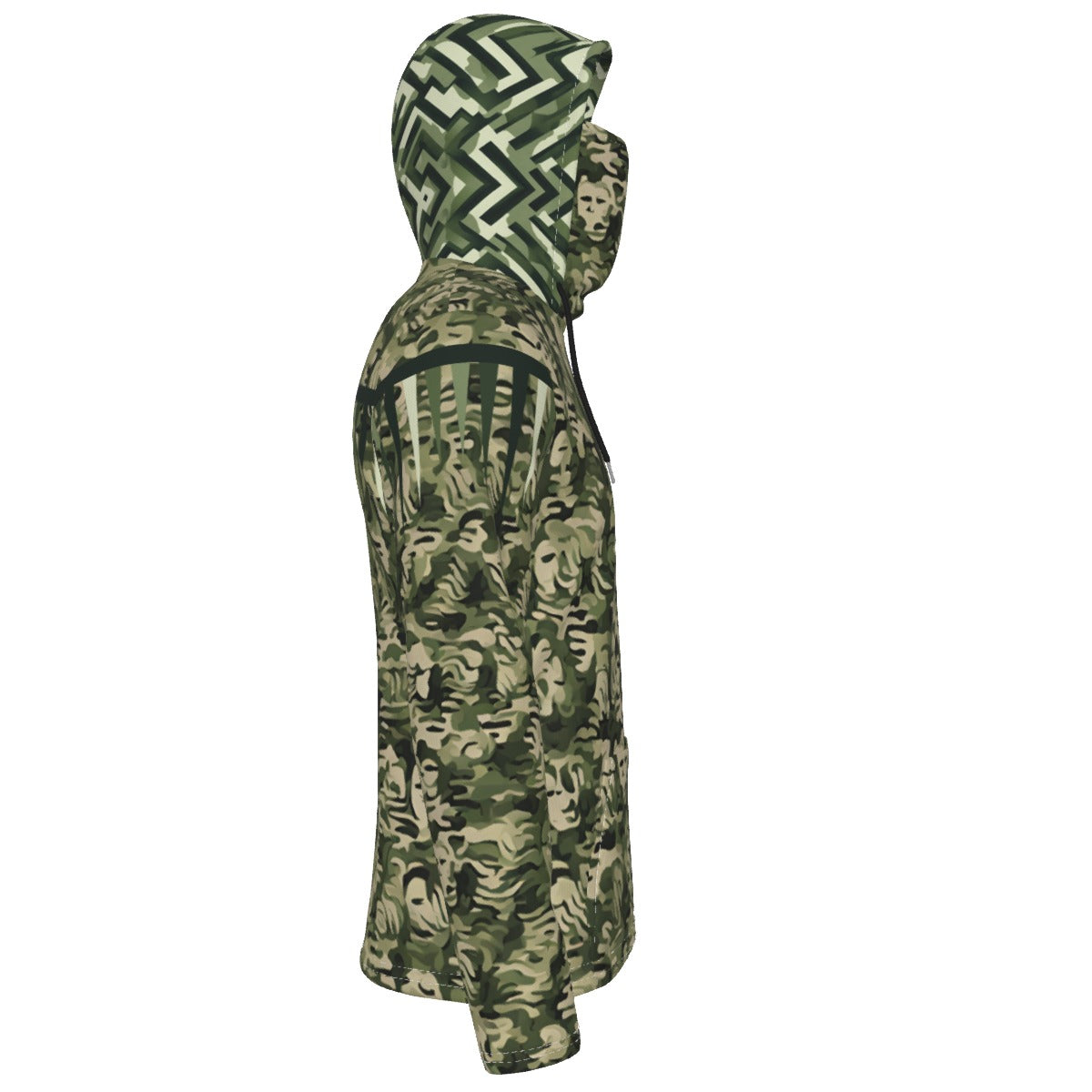 Anti-Facial Recognize Hoodie With Mask