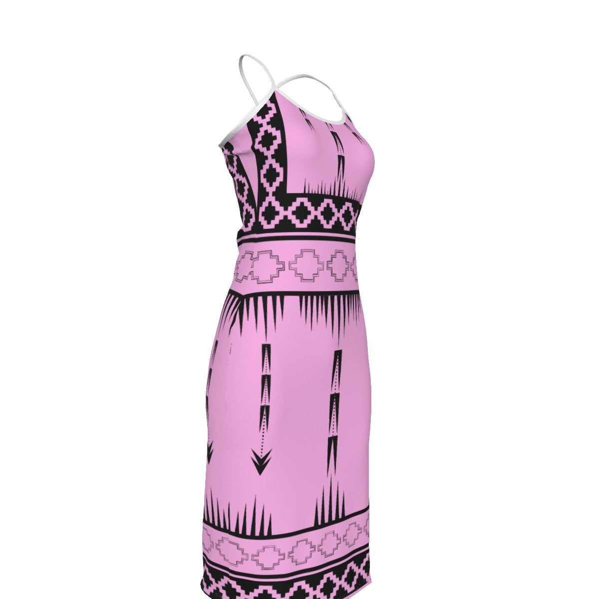Native Print Cami Dress