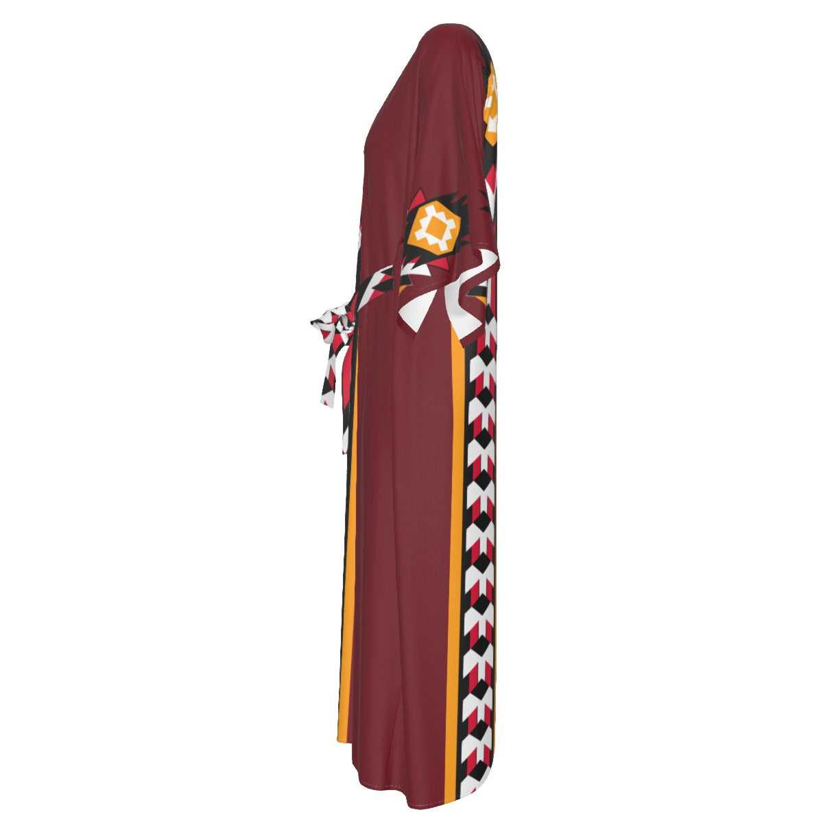 Four Flowy Long Dress