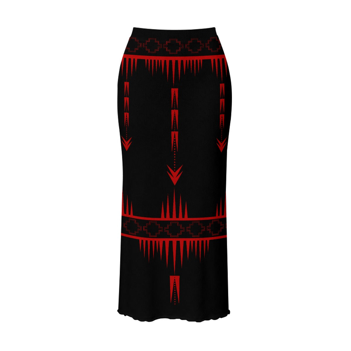 NTV mihko ᒥᐦᑯ Red Mesh Skirt Set