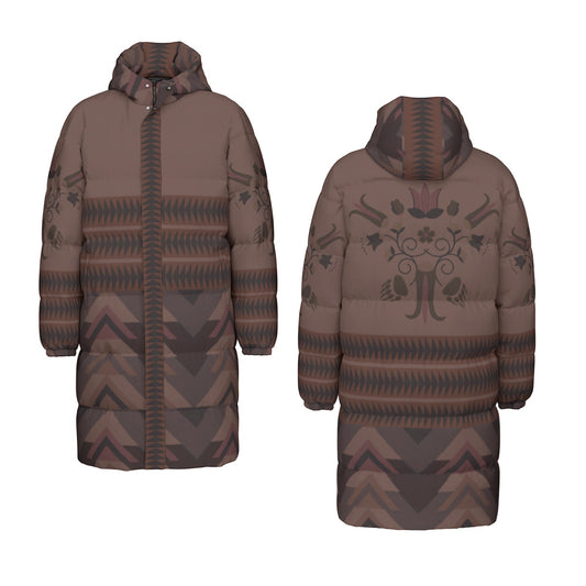 Woodland Bear Long Down Jacket
