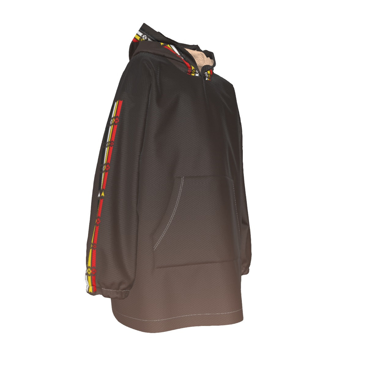 Kid's Medicine Wheel Ribbon Sherpa Fleece Hoodie Blanket
