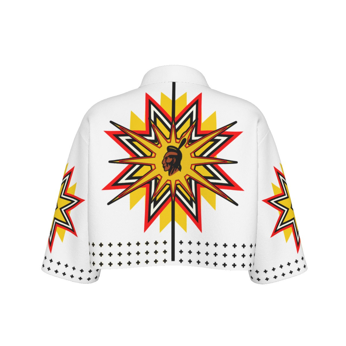 Warrior Fire Star Cropped Jacket