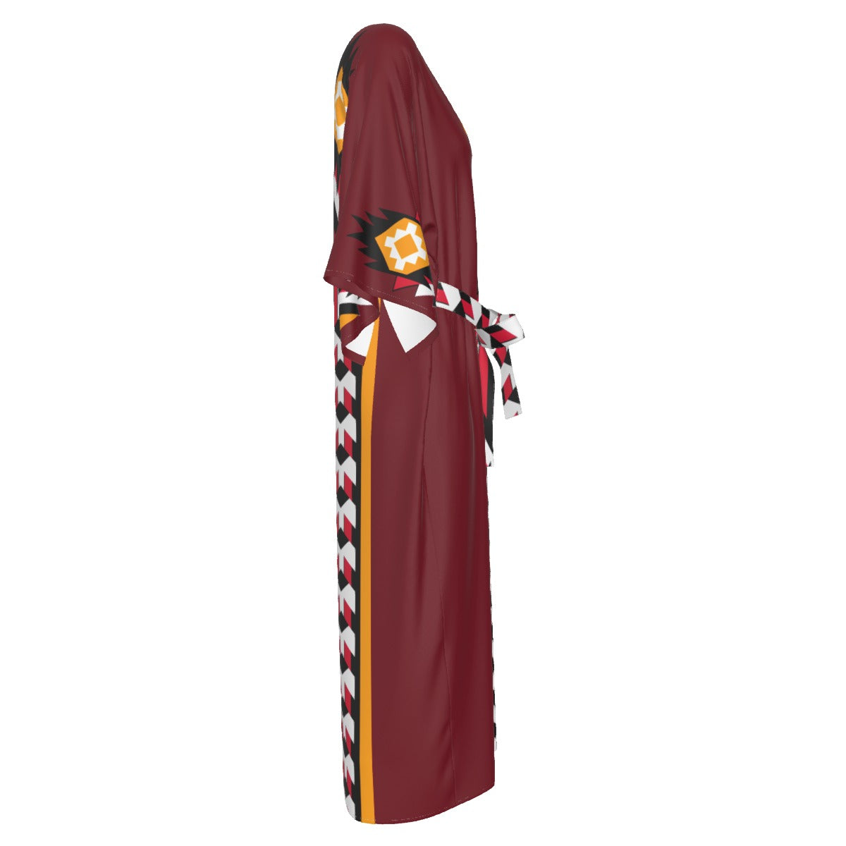 Four Flowy Long Dress