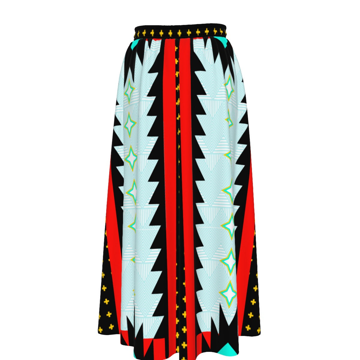 Native Shinning Star Maxi Chiffon Skirt