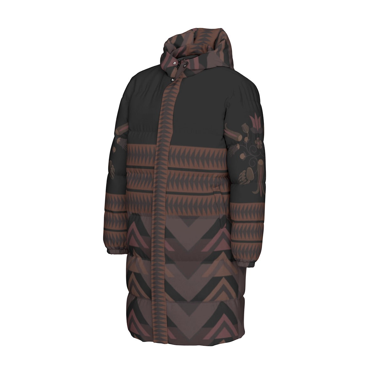 Woodland Bear Long Down Jacket