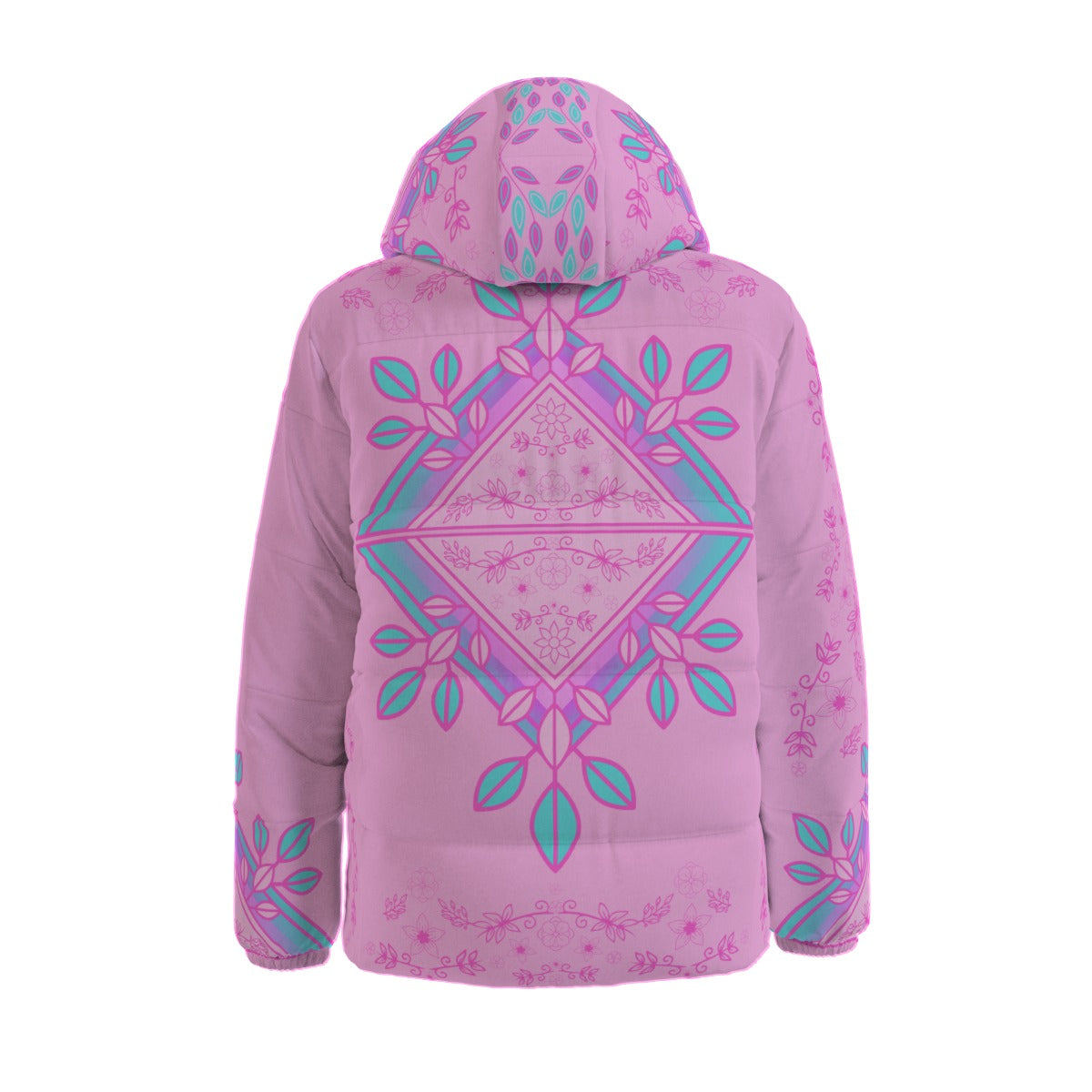 Native Floral Down Jacket