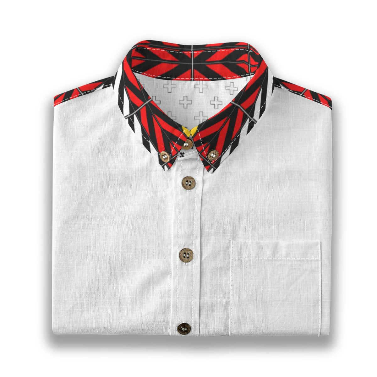 Boys Cotton Ribbon Shirt