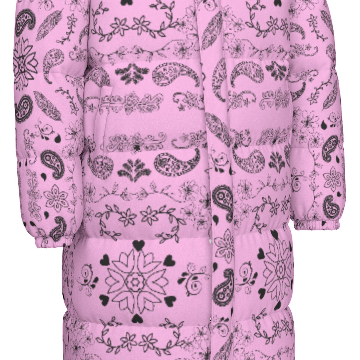 Bandana Long Down Jacket