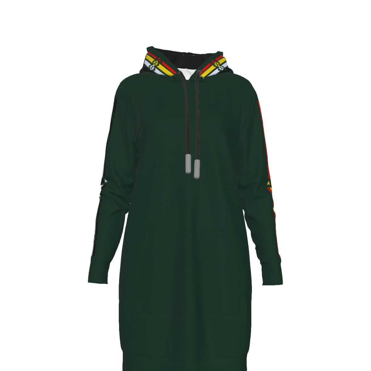 Ribbon Medicine Wheel Hoodie Dress