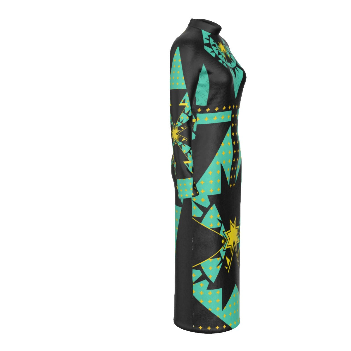 Shooting Star Mockneck Dress