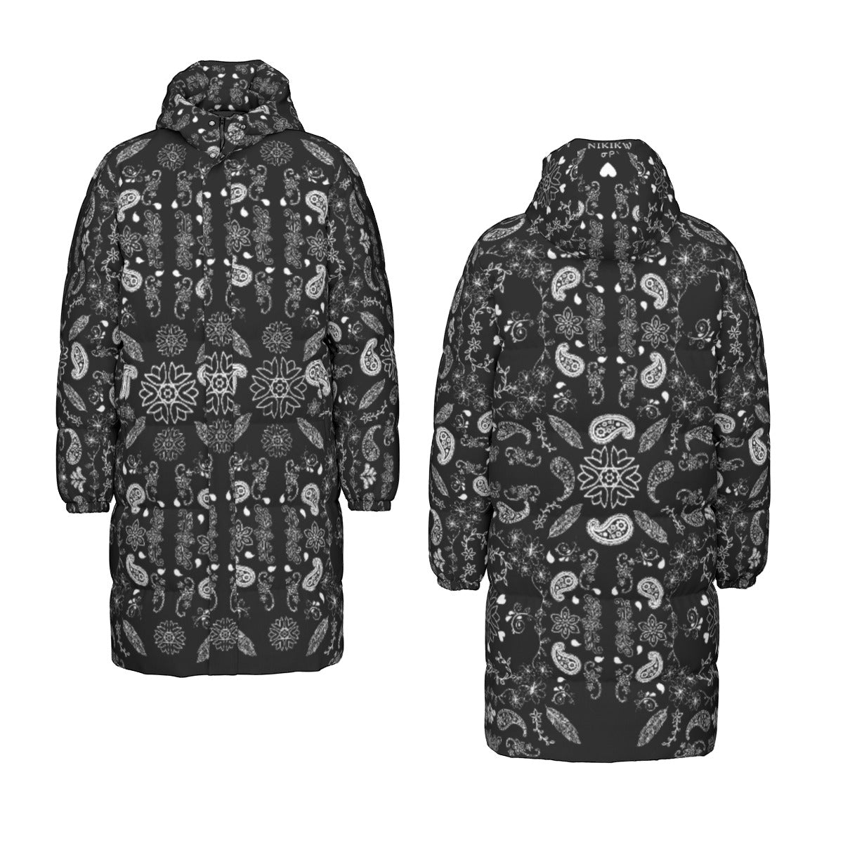 Bandana Long Down Jacket
