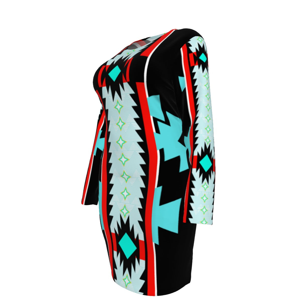 Day Star Mesh Dress Plus