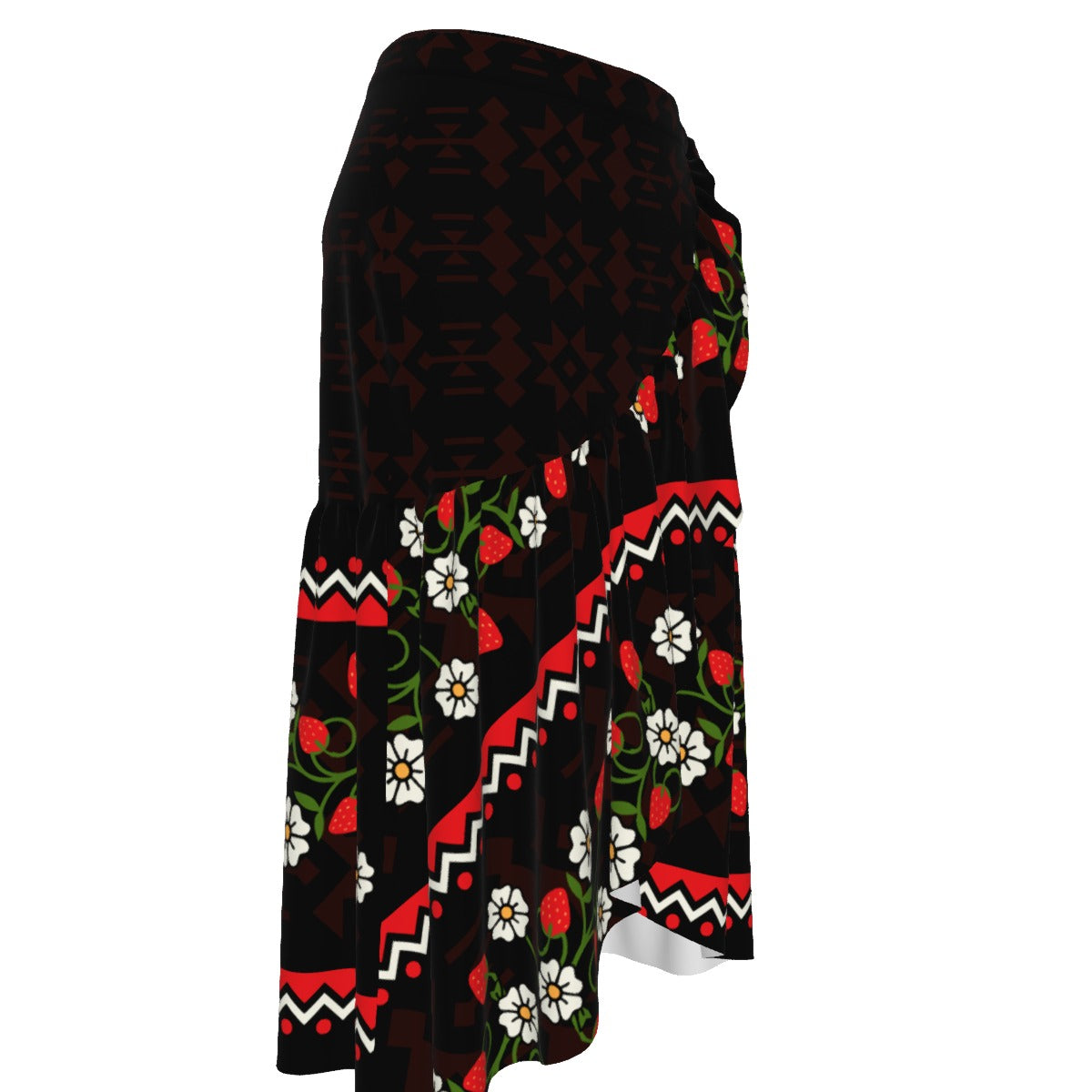 Strawberry HeartBerry Wrap Skirt