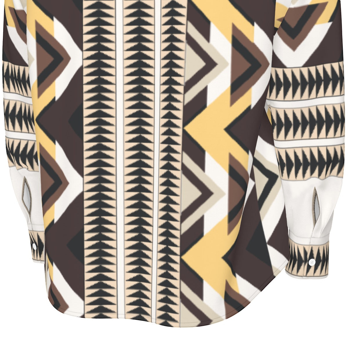 mikisiw ᒥᑭᓯᐤ Eagle Cotton Long Sleeve Shirt