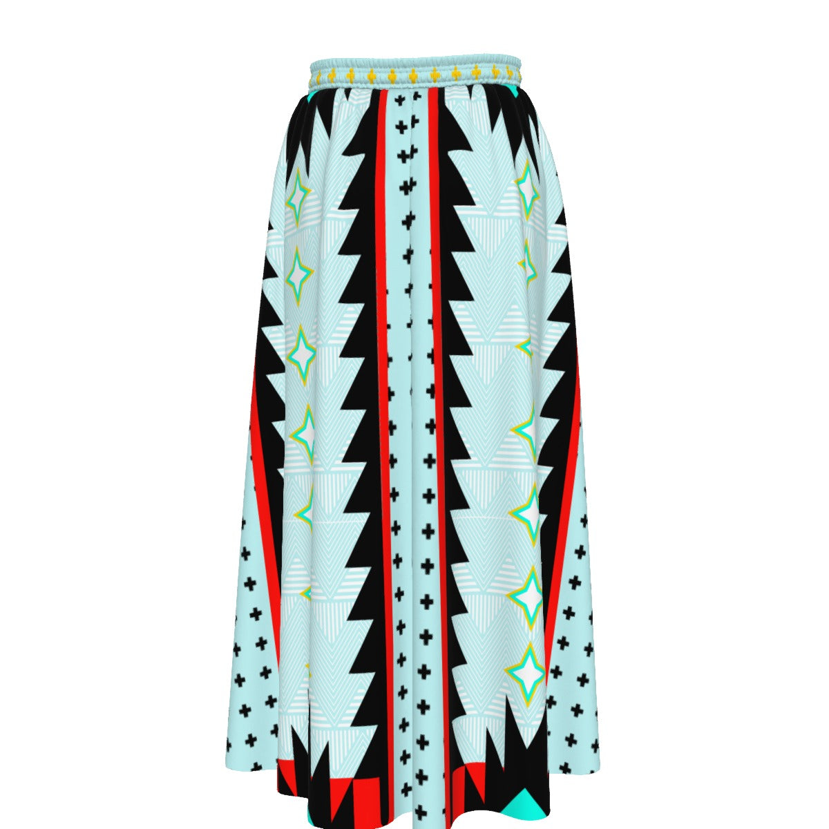 Native Shinning Star Maxi Chiffon Skirt