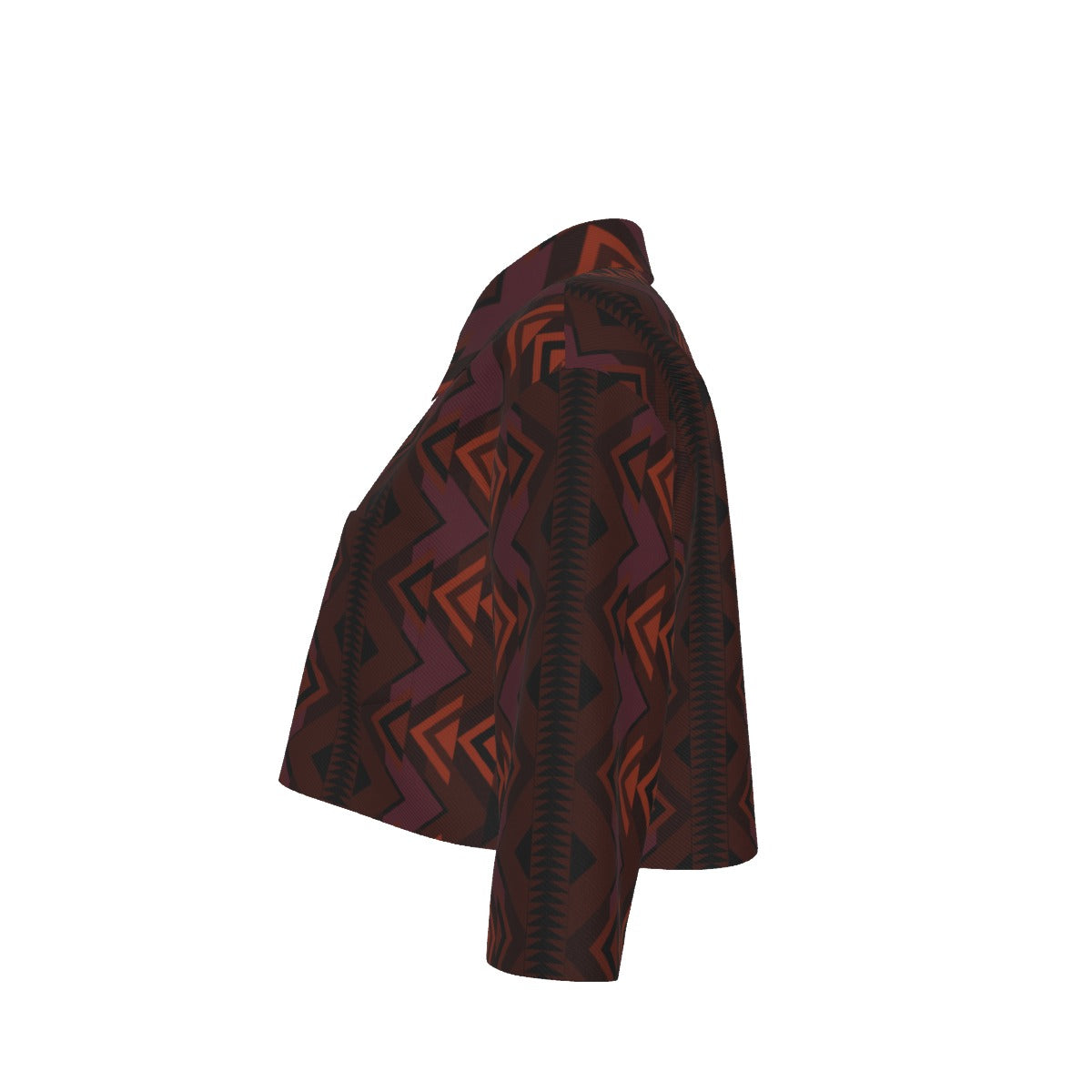 Arrows of Destiny  Cropped Cotton Jacket