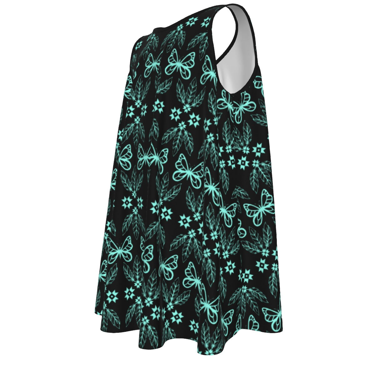 Girls Cotton Kamâmak ᑲᒫᒪᐠ Butterfly Dress