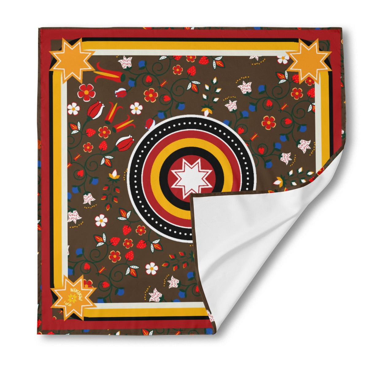 Wild Woodland Silky Kokum Scarf Bandana